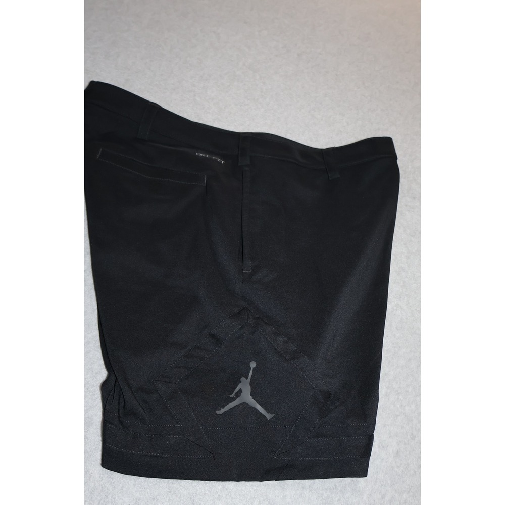 Nike Michael Air Jordan Dri-FIT Golf Shorts Men 36 Black Jumpman Logo Polyester